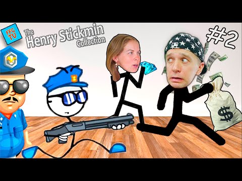 Видео: СТИКМАН ОГРАБЛЕНИЕ САМОГО БОГАТОГО ЧЕЛОВЕКА в The Henry Stickmin Collection #2 от FFGTV