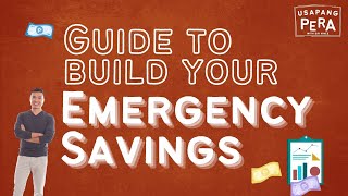 Vince Rapisura 2135: Guide to build your emergency savings