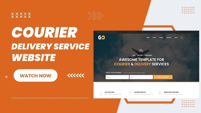 Courier Delivery Services Website | Goods Delivery Company Website Theme | GoCourier WordPress Theme - YouTube courier-delivery-services-website-goods-delivery-company-website-theme-gocourier-wordpress-theme-youtube