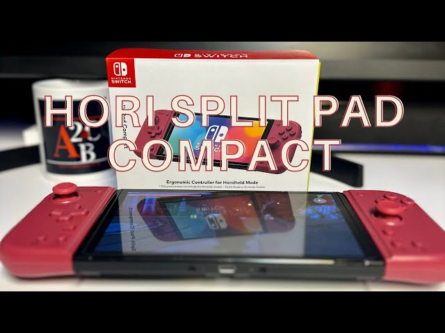 HORI Nintendo Switch Split Pad Compact (Apricot Red) - Unboxing - YouTube