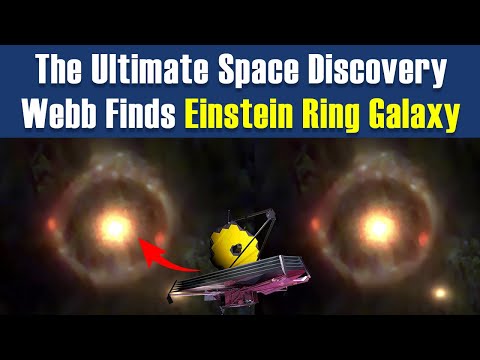 Einstein ring' snapped by James Webb Space Telescope is most distant  gravitationally lensed object - YouTube