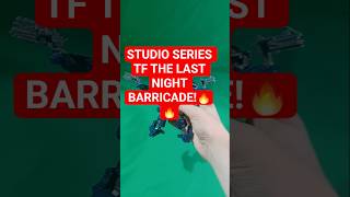 Studio Series TF The last night Barricade!🔥🔥 #capcut  #transformers #review