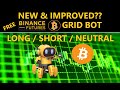 NEW How To Setup FREE Binance Exchange Futures Bitcoin Long / Short Crypto Trading Grid Bot Strategy