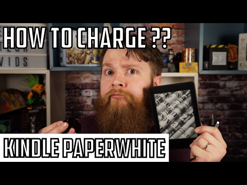 How to Charge a Kindle Paperwhite?