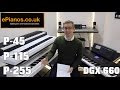 Yamaha P45 vs P115 vs P255 comparison - What piano should I buy?
