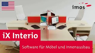 imos 10.0 - Software für Möbel und Innenausbau