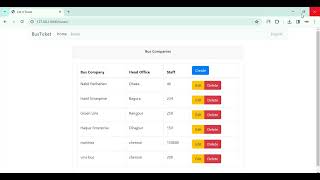 Bus Ticket Booking in Django Python