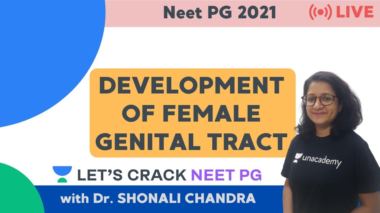 Development of Female Genital Tract | NEET PG 2021 | Dr. Shonali Chandra