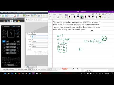 AwT compound interest PV
