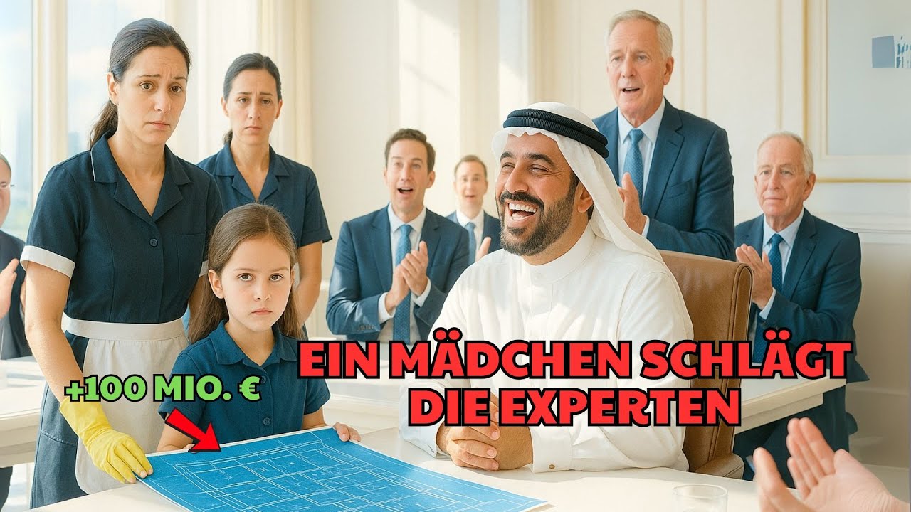 „Löse das für 100 Mio. Euro“, spottete der Milliardär – die Putzfrau-Tochter tat es.