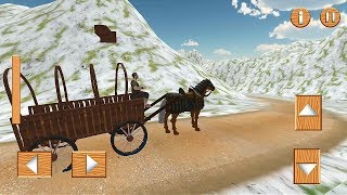 Superheroes Snow Buggy Horse Transport Game || Tuk Tuk Auto Rickshaw Game - Racing game screenshot 1