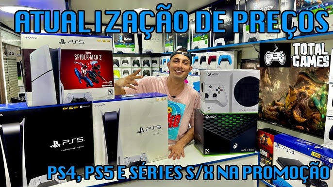 VÍDEO GAMES NA PROMOÇÃO - TOTAL GAMES SANTA EFIGÊNIA 