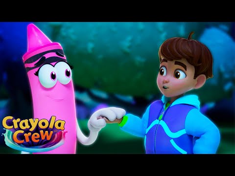 🌈The Crayola Crew's Big Book Adventure!🖍️ @crayolacrewofficial | Kids Karaoke Songs