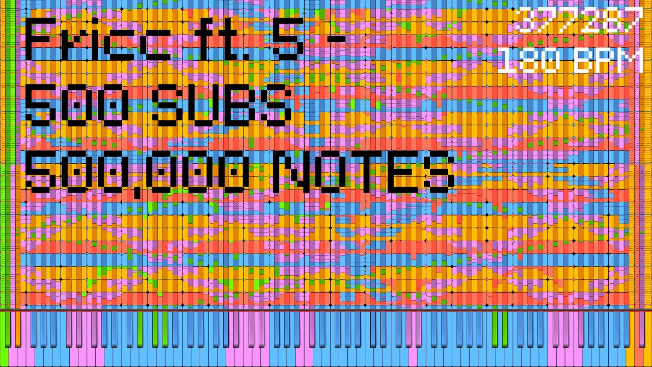 Fricc ft. 5 - 500 SUBS 500,000 NOTES