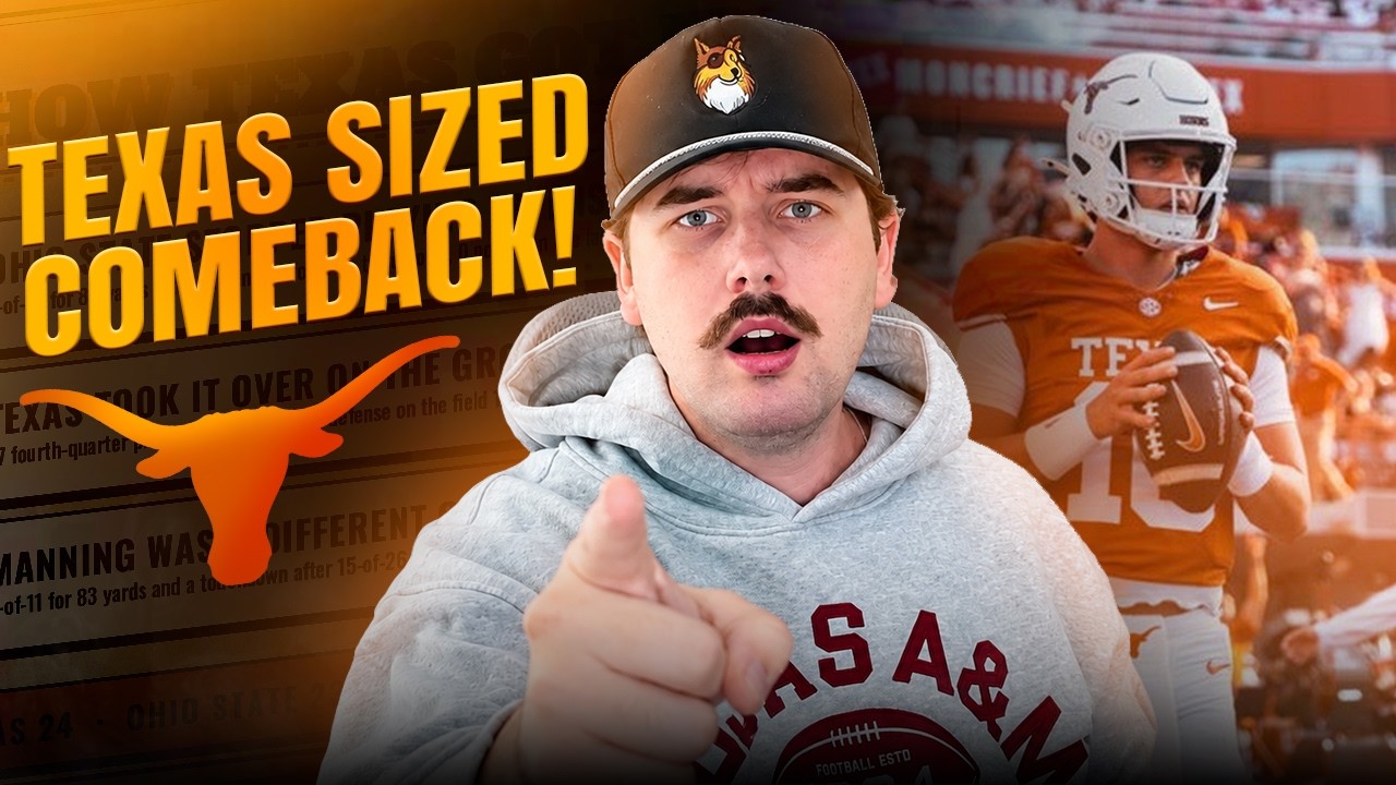How Did Texas Pull Off The Comeback Of The Weekend