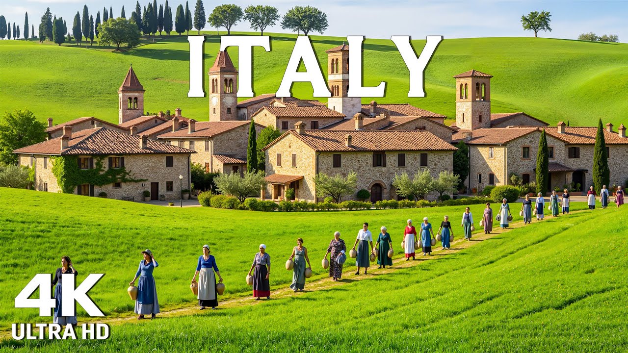 Italy 4K | The Cradle of European Culture & Timeless Ancient Wonders | Travel Video 4K
