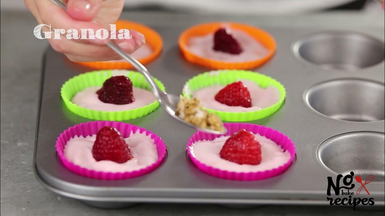 3Ingredient Frozen Yogurt Berry Bites YouTube