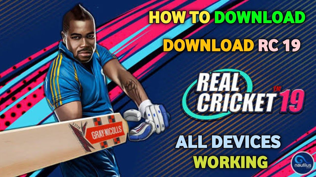 Real Cricket 19 Game Download In Android! How To Download Real Cricket 19 Game Full Details...