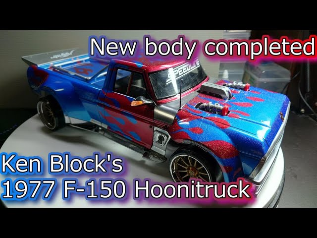 ENG SUB] RC DRIFT：New body completed Ken Block's 1977 F-150