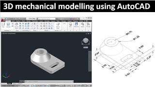 3D Modelling with AutoCAD: Model 2