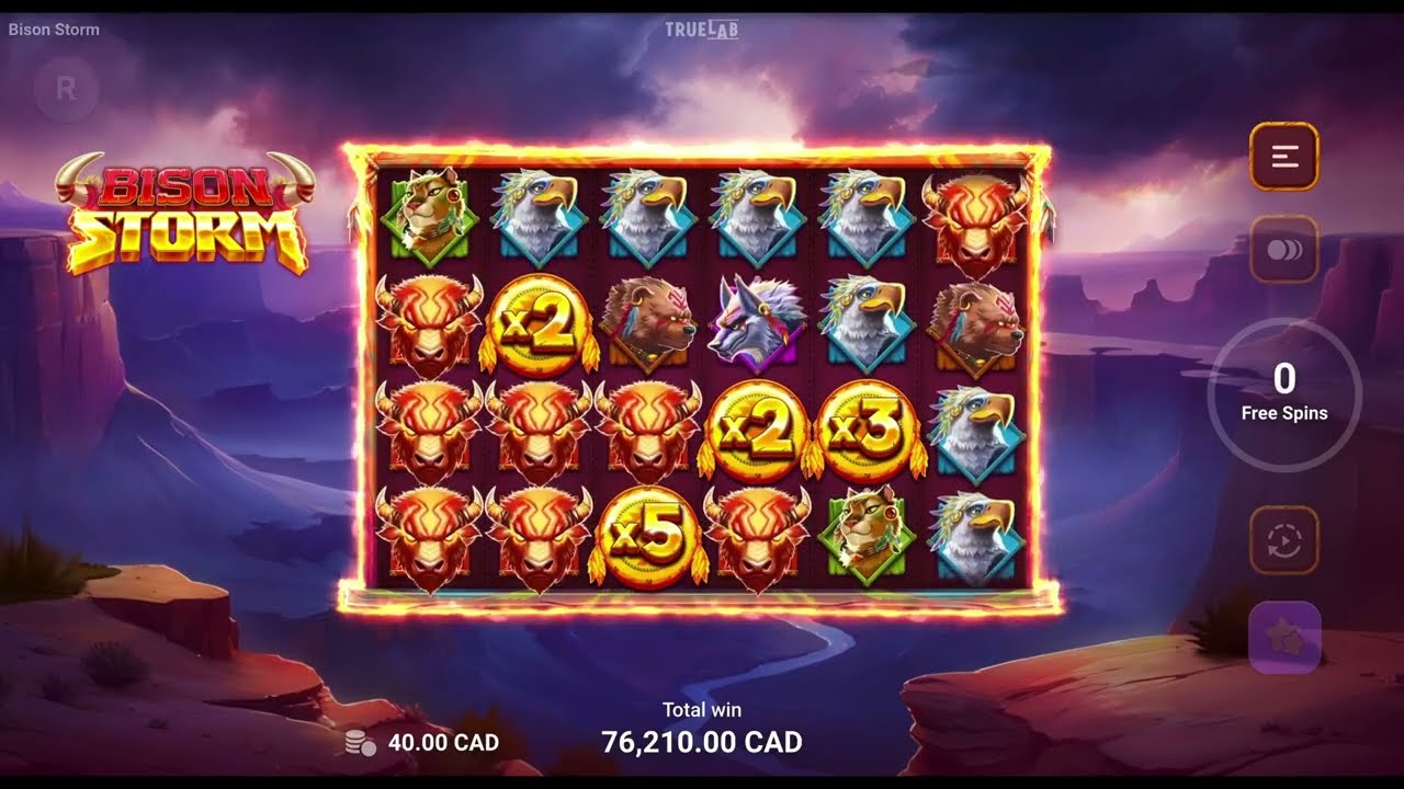 🔥BISON STORM HUGE BIGWIN €209,000😈 