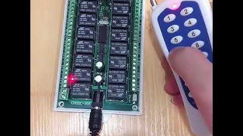 DC 12V 8-CH Empfänger Relaisplatine Smart Remote Control Switch