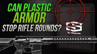 Can Plastic Backpack Armor Stop Rifle Rounds? Shot Stop lvl III+ UHMWPE Backpack Armor Test