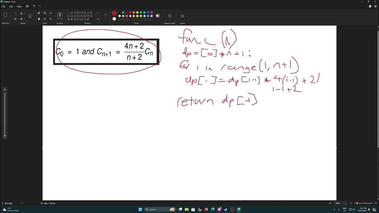 96. Unique Binary Search Trees - YouTube