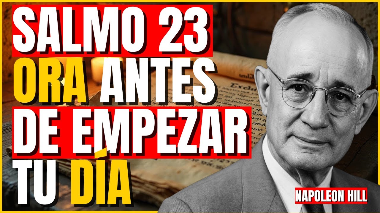 Oración Poderosa del Salmo 23 para Comenzar el Día con Fe y Fortaleza | Napoleon Hill