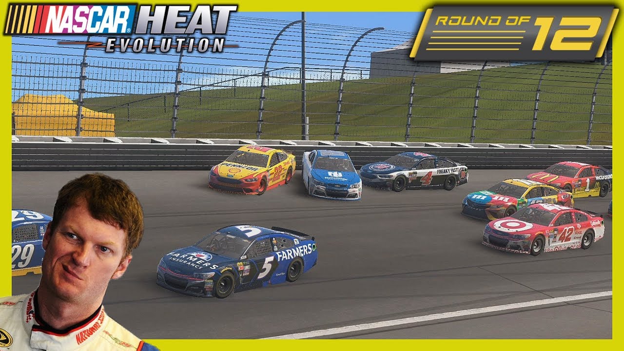 О, МЫ ВСЕ ЕГО СОХРАНИЛИ! |6/10| Обновление режима погони Дейла-младшего NASCAR Heat Evolution 2017