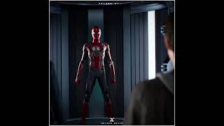 Ironman give new suit to Spiderman #shorts #marvel #ironman #spiderman #youtube_shorts