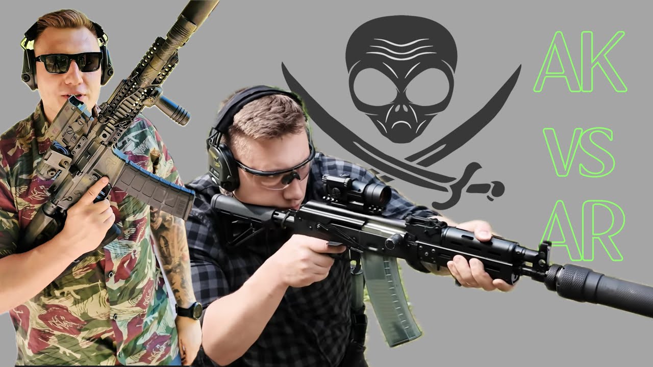 AR15 vs AK 🔥 Co lepsze na PIERWSZY Sprzęt?👽
