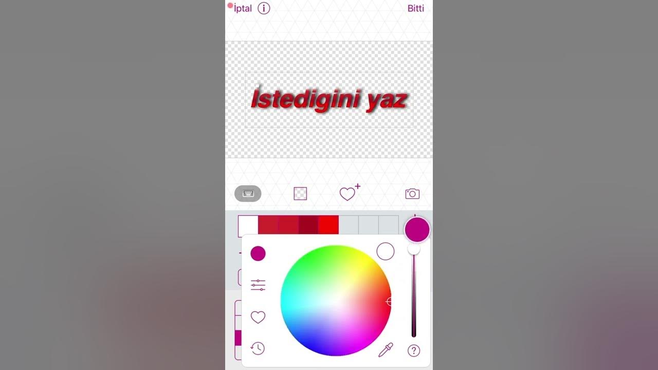 Vsp Renkli Yazı Yapımı YouTube