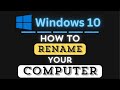 How to Rename Your Computer in Windows 10 | Step-by-Step PC Tutorial