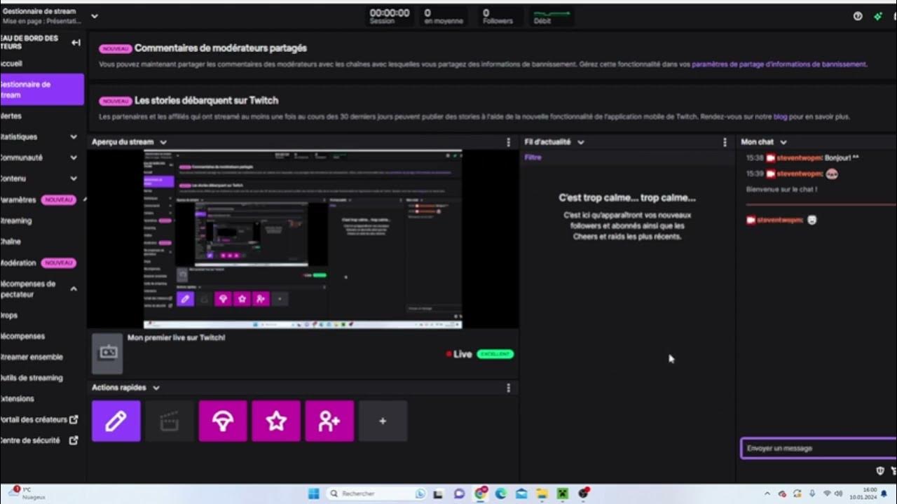 [REDIFF TWITCH] Mon premier live sur Twitch! YouTube