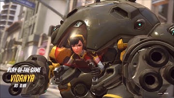 Suicide Bomber D.Va Sextuple Team Kill