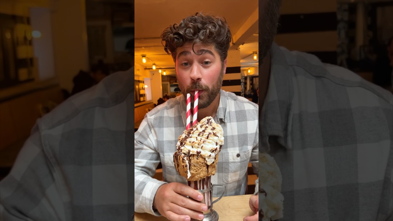 The perfect dessert! The COOKIE SHAKE from Black Tap NYC! 🍪🍦🤤 #DEVOURPOWER