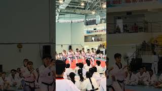 Show taegeuk 8 Jang Taekwondo🔥🔥🥋#martialarts #taekwondo #kick #super