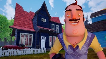 ШОУ ПРИВЕТ СОСЕД 2!АФИГЕТЬ,ГОДНОТАААА!ИГРА HELLO NEIGHBOR MOD KIT ПРОХОЖДЕНИЕ МОДА THE STORY BETA!