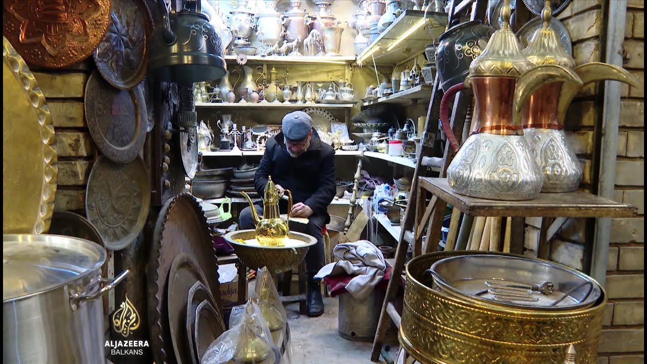 تواجه صناعة النحاس في بغداد تحديات عديدة