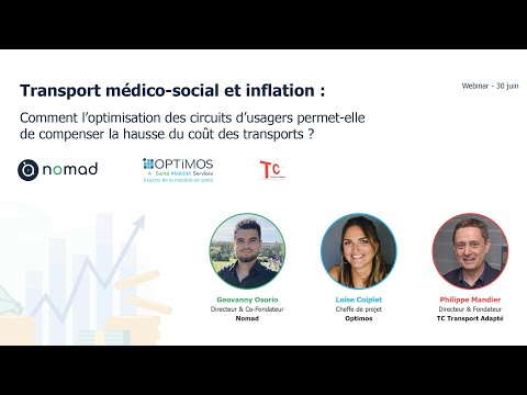 WEBINAR Transport médico social et inflation