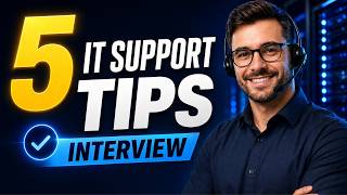 Top 5 IT Support Technician Interview Tips and Tricks (2026) | Pass Your IT Support Interview Fast