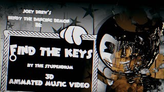 [BENDY/Blender3D] 'Find The Keys' 2022 Remaster by @TheStupendium 3D Animated Music Video