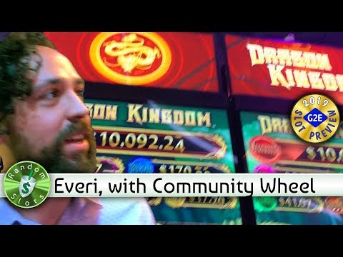 Dragon Kingdom slot machine preview, by Everi, G2E 2019 (#G2E2019)