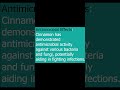 HEALTH benefits of cinnamon