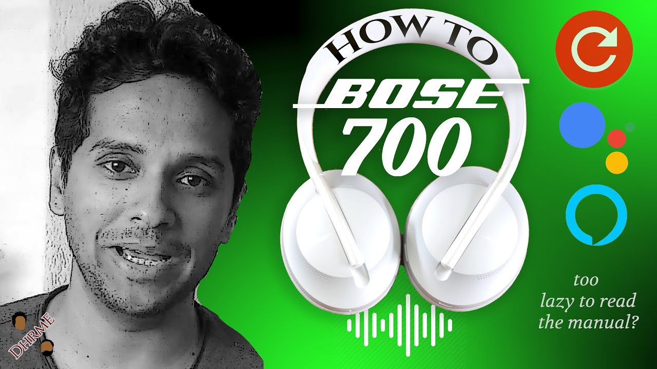 Råd fornærme Isolere Tips] Bose 700 Headphones how-to | Too Lazy to Read the Manual? | Reboot,  Voice, Calls, Touch - YouTube