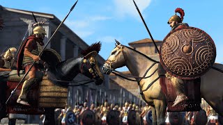 A NEVER Ending SLUGFEST That Comes Down To The WIRE - 4v4 Siege - Total War: Rome 2