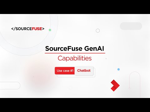 Gen-E | SourceFuse's Conversational Chatbot - video from SourceFuse