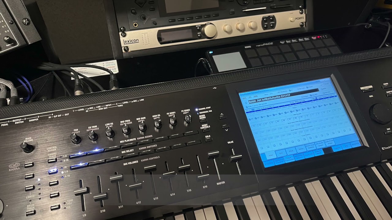 Kronos (Int & Ext) Midi & GuitarAudio Recording YouTube