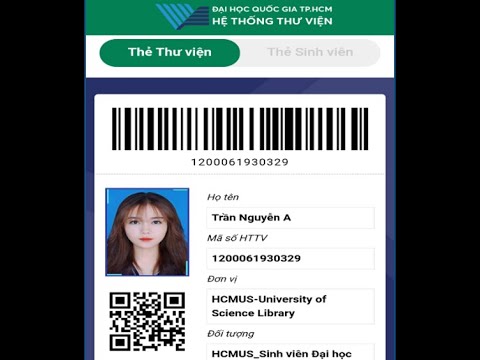 Video HƯỚNG DẪN SỬ DỤNG THẺ THƯ VIỆN ĐIỆN TỬ DÙNG CHUNG... - youtube